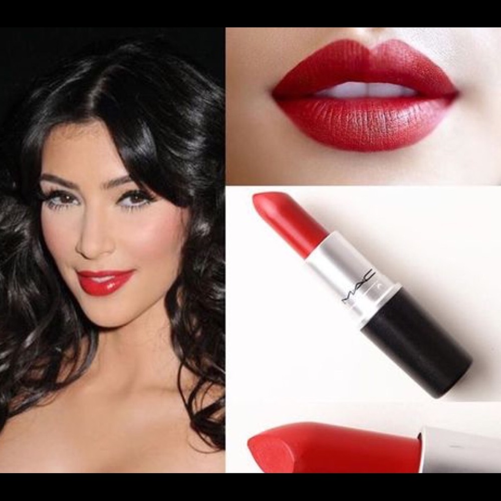 MAC RUSSIAN RED LIPSTICK (USED)